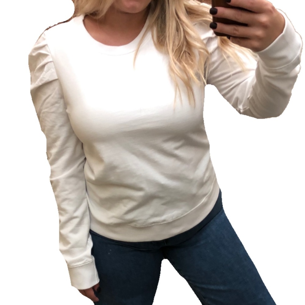 Cloth by Design Puff Sleeve Sweater